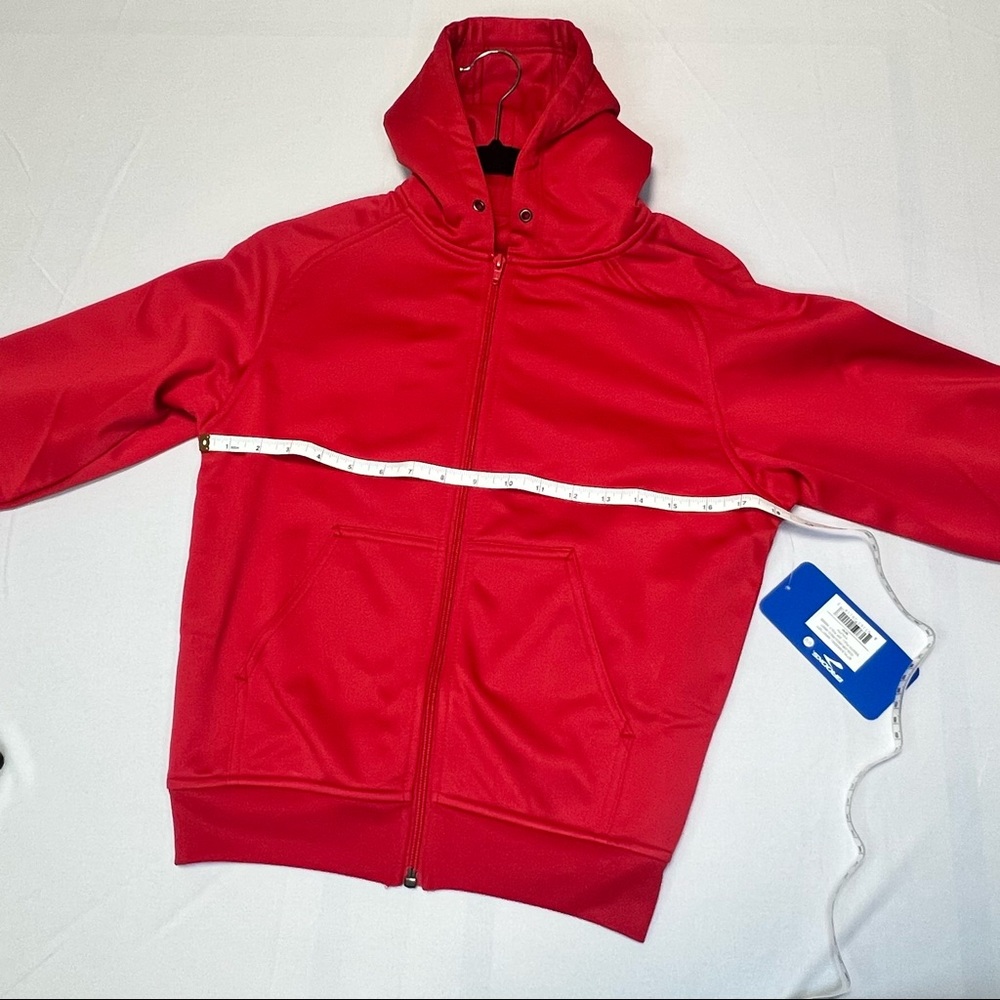 🍁SOLD🍁 BROOKS| YOUTH HOODY | M/M | YOUTH FULL ZIP POLY HOOP - Picture 3 of 8